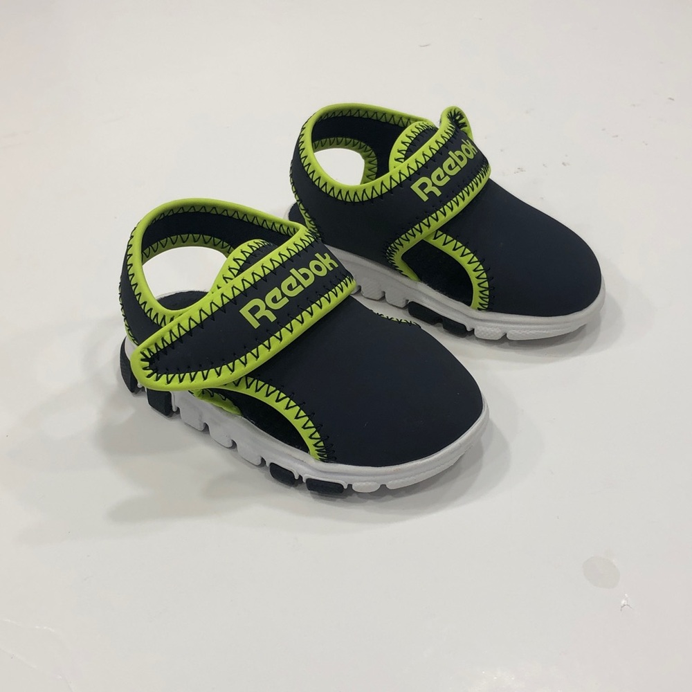 Reebok Wave Glider III Infant Sport Sandals – Blue/Green – Size 5 (EU 21)